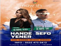 Bayramn ilk gn Hande Yener, Mawish de